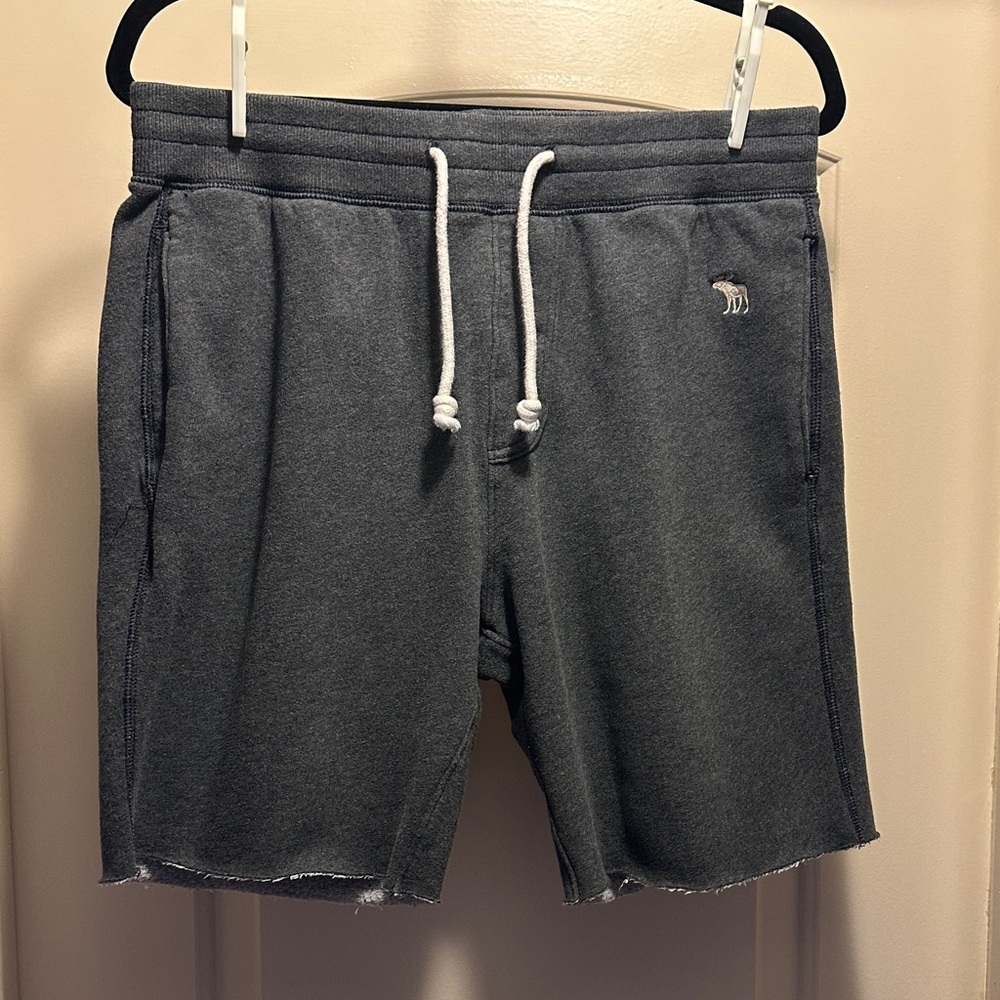 Abercrombie & Fitch Charcoal Athletic Shorts